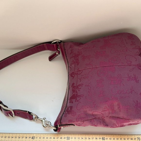 COACH TRADEMARK LOGO RARE Coach Chelsea EXC Coach Horse & Carriage LOGO VINTAGE - Picture 3 of 8